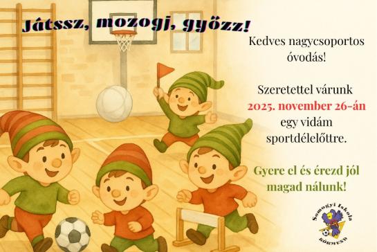 Szeretettel vrjuk a nagycsoportos vodsokat s az vnniket💓