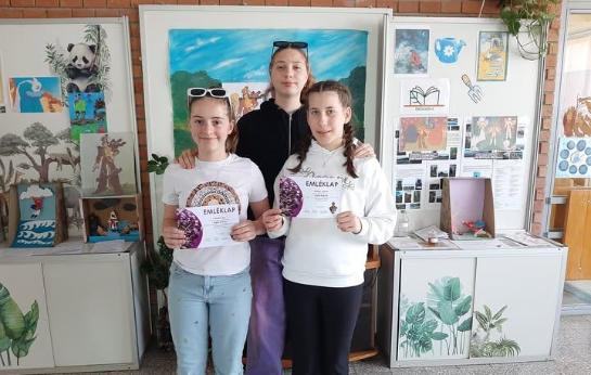 Sz�p sikerek a Ka�n K�roly Term�szet- �s K�rnyezetismereti Verseny v�rmegyei fordul�j�n