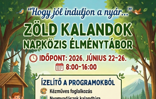 Hogy j�l induljon a ny�r... - Z�ld Kalandok napk�zis �lm�nyt�bor 🌞