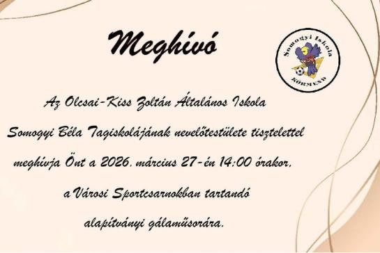 Megh�v� alap�tv�nyi g�lam�sorunkra