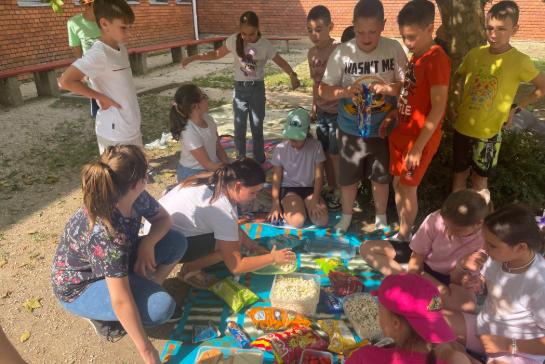 Nyrvr piknik a 4.b osztllyal