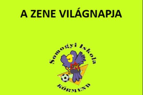A zene vilgnapja